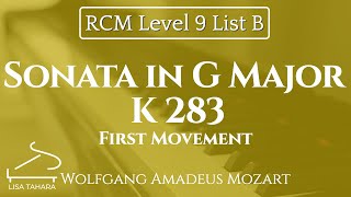 Sonata in G Major, K 283 (1st mvt) by Mozart (RCM Level 9 List B - 2015 Piano Celebration Series)
