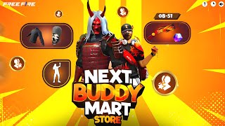 Ob51 100% Next Buddy Mart Store Update 💥| Next Mystery Shop Discount Event | Free Fire New Event