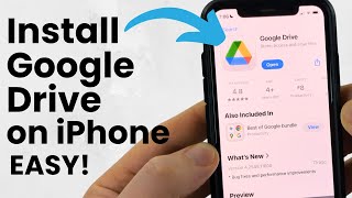 How to Install Google Drive App on iPhone