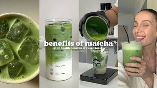 health benefits of green tea matcha🍵