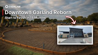 How Downtown Garland Was Transformed in Just Minutes | Time-Lapse