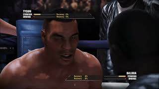 Fight Night Champion    Mike Tyson Vs Rocky Balboa Fight Simulation #miketyson #rockybalboa