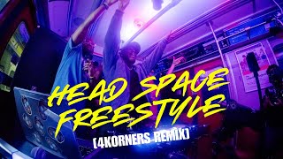 Head Space Freestyle (4KORNERS Remix) - 4KORNERS feat Odreii & Pakø (Live Set Visualizer)
