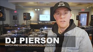 What's in your DJ bag? | DJ Pierson | WATCH AND LEARN