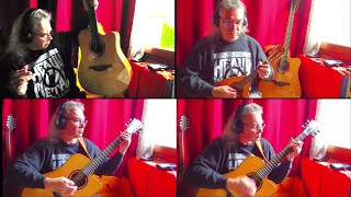 🔴 Mandolin + Mandola + Mandocello + Guitar