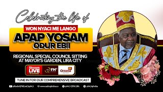 REGIONAL SPECIAL COUNCIL SITTING AT MAYOR'S GARDEN, LIRA CITY