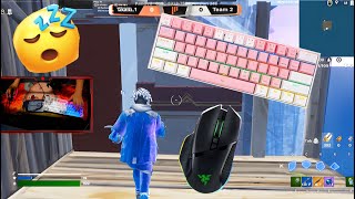 K617 Fizz 60%😴Boxfights/1v1🏆Satisfying Keyboard Fortnite #fortniteasmr #asmr #fortnite #gameplay