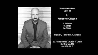 Fredric Chopin Sonata No 3 in B Minor