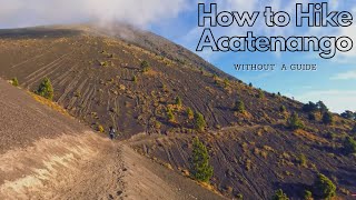 Hiking Volcan Acatenango in Guatemala
