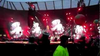 Coldplay - Lovers In Japan (Manchester Eithad Stadium - 9th June 2012) HD