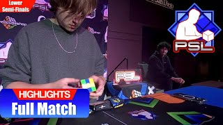 Underdog Cubers fighting for their PSL life | Varun vs Brendyn Semi-finals