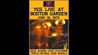 Yes Live: Solo Albums Tour 06/18/1976 Boston Garden / Crab Nebula Construction Pictures And Text