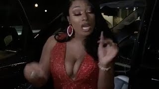 Megan Thee Stallion Raps After AMAS about being single.  No MONEYBAGGYO