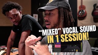 How I get CLEAR & FULLY MIXED Sounding Hip-Hop vocals in ONE recording session | EP 22