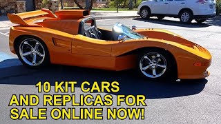 10 MORE KIT CARS / REPLICAS for Sale Online Now Across North America, Links to the Ads Are Below