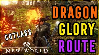 BEST DRAGON GLORY ROUTE NEW WORLD - MAKE LOTS OF GOLD