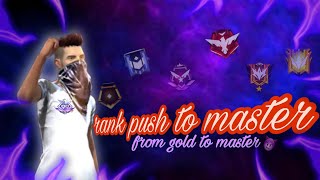 Gold To Master Full Journey 🥰 || Free Fire BR Rank Gameplay 😍 