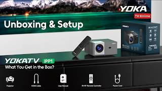 All New YOKATV IPP1 Unboxing Guide & First Look | 4K Android Smart Decoder Projector | YOKATV Online