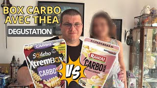 Sodebo vs Ranou : qui fait la meilleure box Carbonara ? 😋🍝 | Dégustation en famille avec Théa