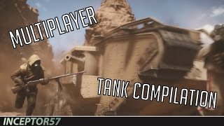 Battlefield 1 (PC) | MULTIPLAYER TANK COMPILATION (1080p 60fps)