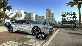 CSR racing 2 BMW I8 shift pattern to bet dyno, stage 5 parts only