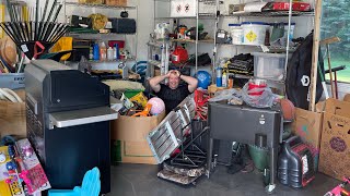 Garage Organization! How to Hang Cabinets by YOURSELF!!