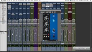 UAD Plugins Custom Menu in Pro Tools