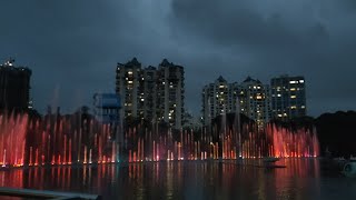 Independence Day 2025 Upnan Lake  Fountains Light Show