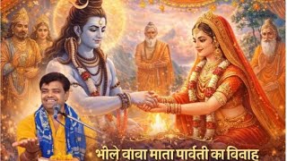 भाग(2)#भोल बाबा माता पार्वती का विवाह#महाभारत सम्राट पप्पू शास्त्री जी#गांव गुलाबपुर भीसी मिर्जापुर