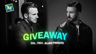 300 subscribers giveaway ;after effects