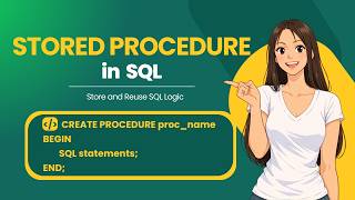 Stored Procedures in SQL Expained 🔥| IN, OUT, INOUT Parameters with Examples | SQL Tutorial