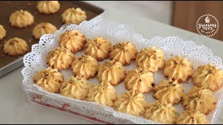 Best Piped Butter Cookies | Egg& Eggless