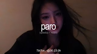 nej - paro (speedup + reverb)