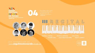 Recital #3 | XIX Festival Infantil y Juvenil de Piano