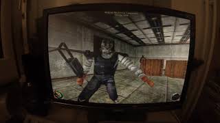 Jedi Knight: Dark Forces II (1997) on Pentium Pro + PowerVR PCX1 PC - 3D acceleration vs. software