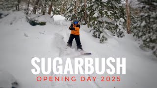 Full Day Snowboarding and Exploring Sugarbush Resort, Vermont on Opening Day November 22, 2025