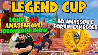 DRAGÕES É CAMPEÃO - JORDAN AMASSOU OS 3 DA B4 ? - LOUD E B4 AMASSA NA BRIGA PELO 2° DA LEGEND CUP