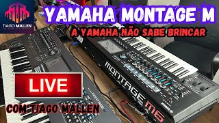 LIVE YAMAHA MONTAGE M - WITH TIAGO MALLEN (YAMAHA DOESN'T MESS AROUND) #gospelkeyboard #keyboard