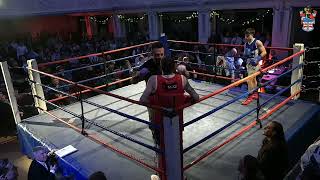 Ulverston A.R.L.F.C Charity Boxing 2023 - Mati Bate v Nathan Taylor