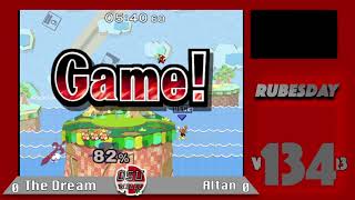 BY15 (Marth) vs Zetts (Fox) - Rubesday 134: Losers Quarters