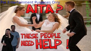 AITA These People Need Help! Sibling Rival Wedding Plans & Blind Trust Exercises Gone Wrong