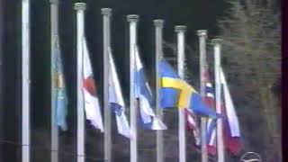 Russia vs Finland 1999 Russian Anthem (Choir) World Hockey Championship [First Game] 30.01.1999