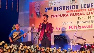 Basrang Debbarma || Live Performance Achaima Haa Musical Band || At Khowai || Kokborok song