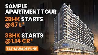 2bhk flat in Pune Balewadi | Kundan Espacio| (Sample Apartment Tour) Flats in Pune