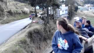 Traveling on top of a Chicken Bus-Watch Your Head!
