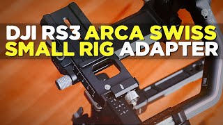 How to Use ANY ARCA SWISS PLATE with DJI Ronin RS3!
