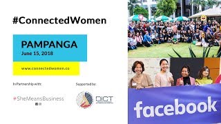 #ConnectedWomen is coming to Pampanga with #SheMeansBusiness!