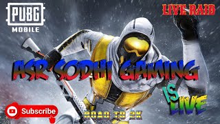 Pubg Mobile Live #BGMII/Asr Sodhi Gaming/Live Raid/road To 2k/life itani complicated kiyu hai ?🔥🔥