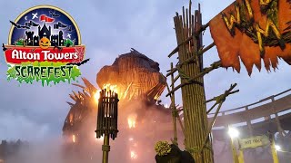 Alton Towers Scarefest Vlog 2019