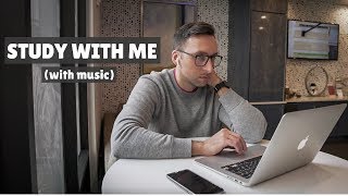 STUDY WITH ME a DOCTOR (with music) - DOCTOR studying for BOARDS - (30 min POMODORO session)